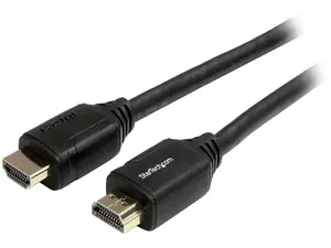 Startech HDMM3MP Premium High-Speed HDMI Cable with Ethernet, 3 m Length, HDMI Connector