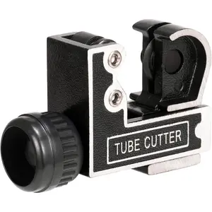 Mini Pipe Cutter Tool 1/8 to 1-1/8 inch (3-28mm) Tube Cutter for Copper, Brass, Aluminum Pipe for Plumbing, HVAC Work, Automotive Repairs, DIY Projects
