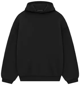 Fleece Hoodie FW24 'black' - Stylish Versatile Black Fleece Hoodie for Casual Wear Comfortable and Warm Classic Look