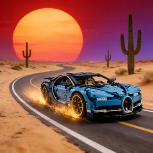 4031PCS 42083 Compatible Bugatti Chiron | 2026 Must-Have Super Sports Racing Car Building Block Model Great Holiday Gift for Kids and Collectors Building Block Sets