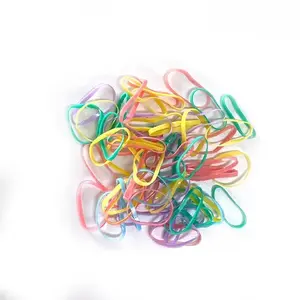 Free Gift with Rubber Bands Assorted Multicolor Elastic Bands for Women Girls child Tie Hair Styling Tools Students School Supplies