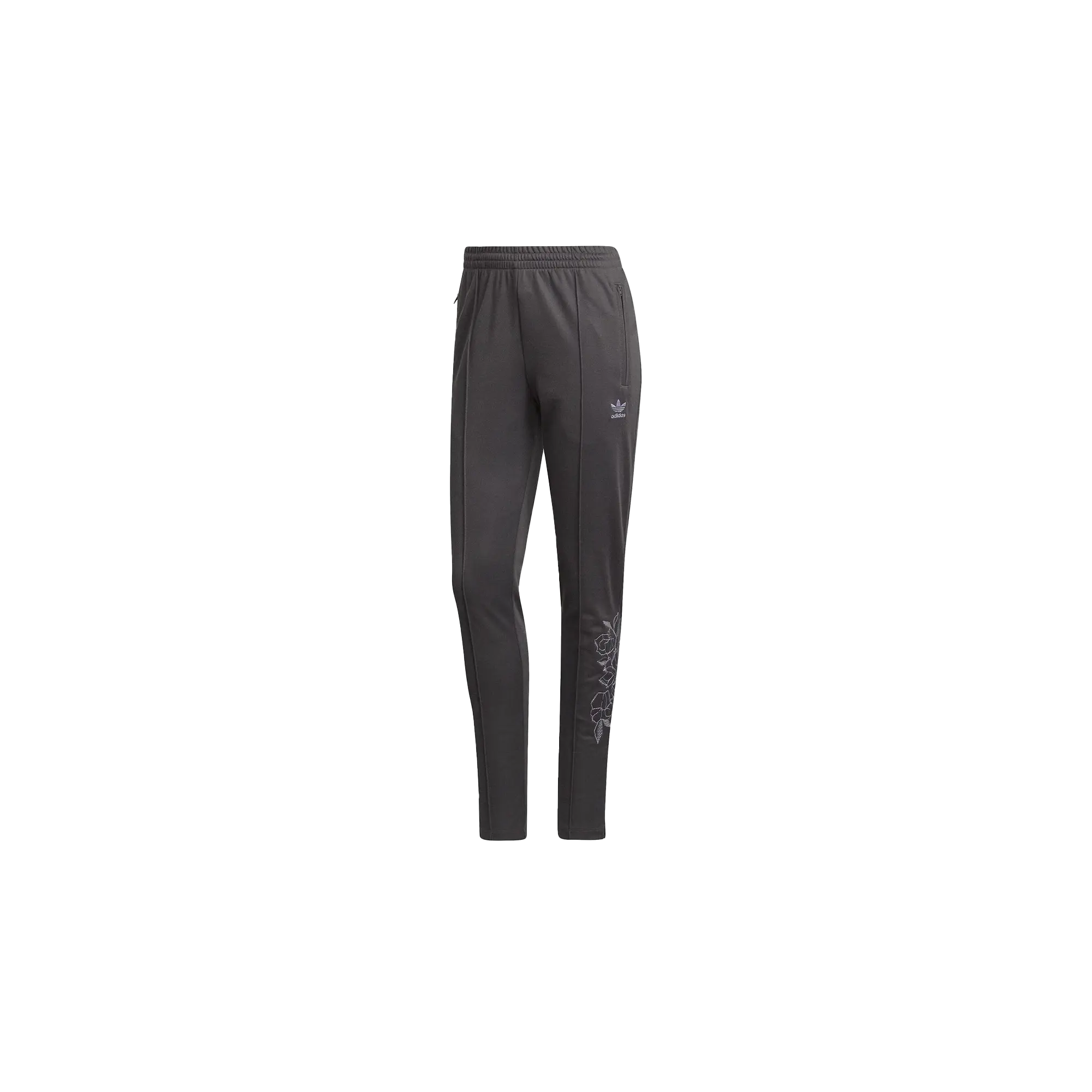 Superstar Track Pants WMNS "Grey Six / Collegiate Purple" DU9993