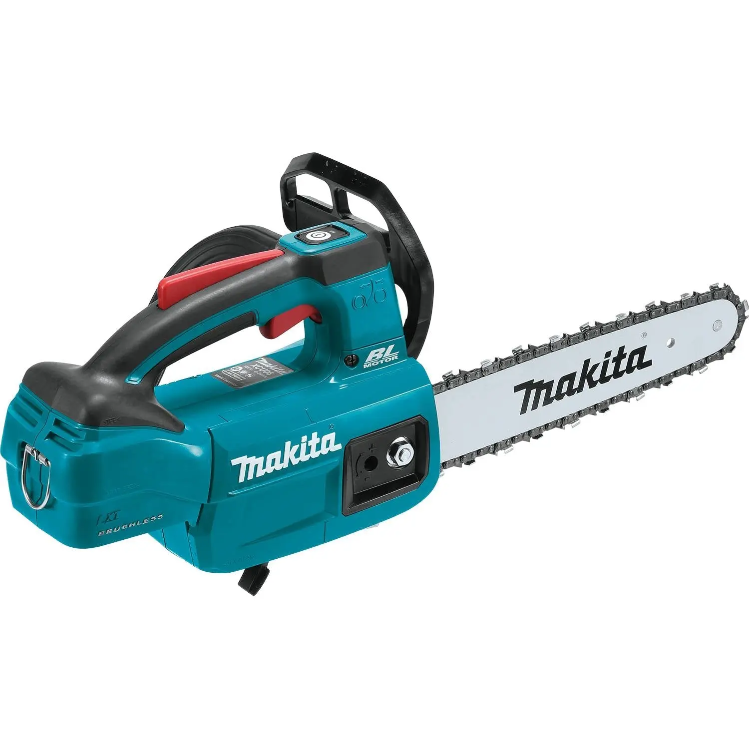 Makita (XCU06Z-R) 18V LXT Brushless 10" Top Handle Battery Powered Chain Saw - Factory Reconditioned (Tool Only), Wood Cutting Tool with Torque Boost Mode, Captured Bar Nut for Pruning Limbs