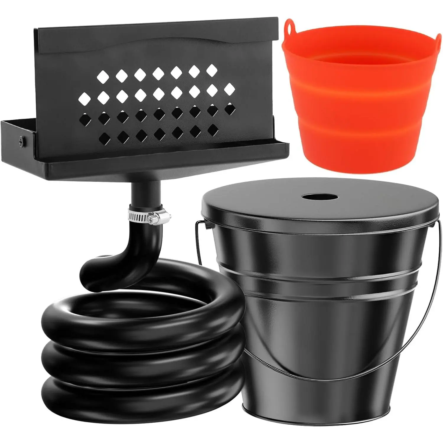Rear  Drainage System for Blackstone,  Gate for Blackstone  Cup Upgraded Two mounting Options Blackstone Accessories