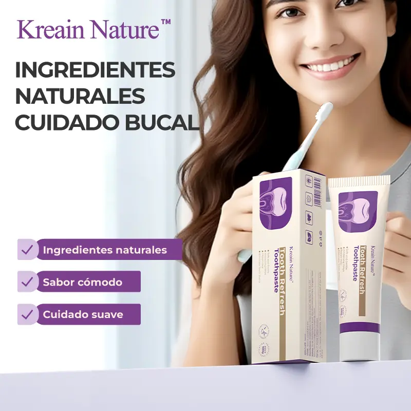 【Buy 1 Get 1 Free】Kreain Nature 4 Oral Care Toothpaste, fresh breath, prevent tooth loss, natural ingredients, gentle care#DealsForYouDays#summerwins