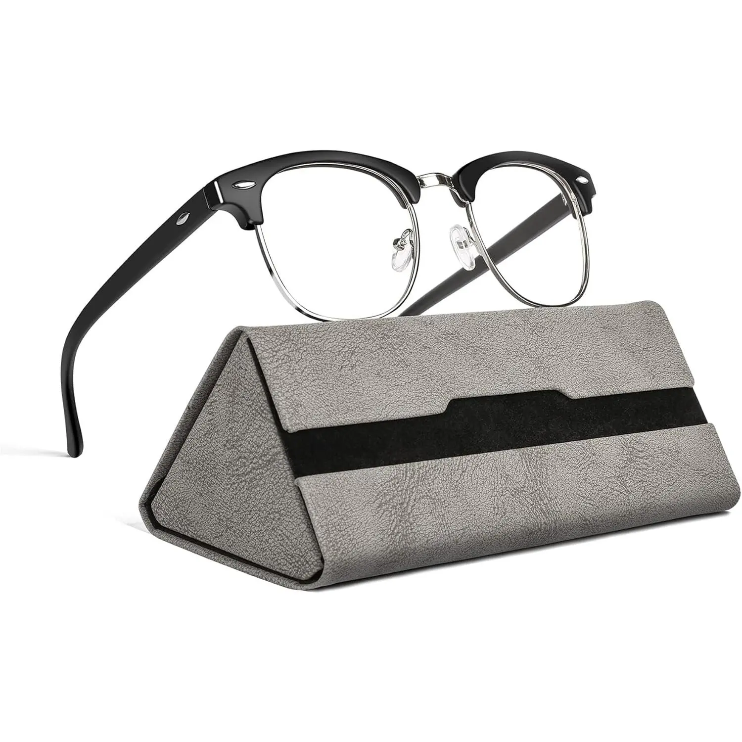 Blue Light Glasses Lightweight, Computer Reading/Gaming/Phones/TV Glasses, Anti  Glasses