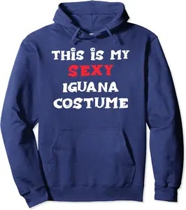 This is my Sexy IGUANA Costume Simple Halloween Pullover Hoodie - 34B0BRWQYDBV