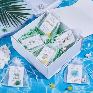 25 Pack Employee Appreciation Gifts Bulk with Funny Animal Pun Cards, Cute Resin Coworker Thank You Gifts for Staff, Office, Teacher, Christmas & Halloween