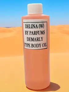 Delina By Parfums Demarly Type Body Oil 16oz Vanilla Cosmetic