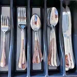 20pc Heavy Duty Silverware Set - Premium Stainless Steel Flatware