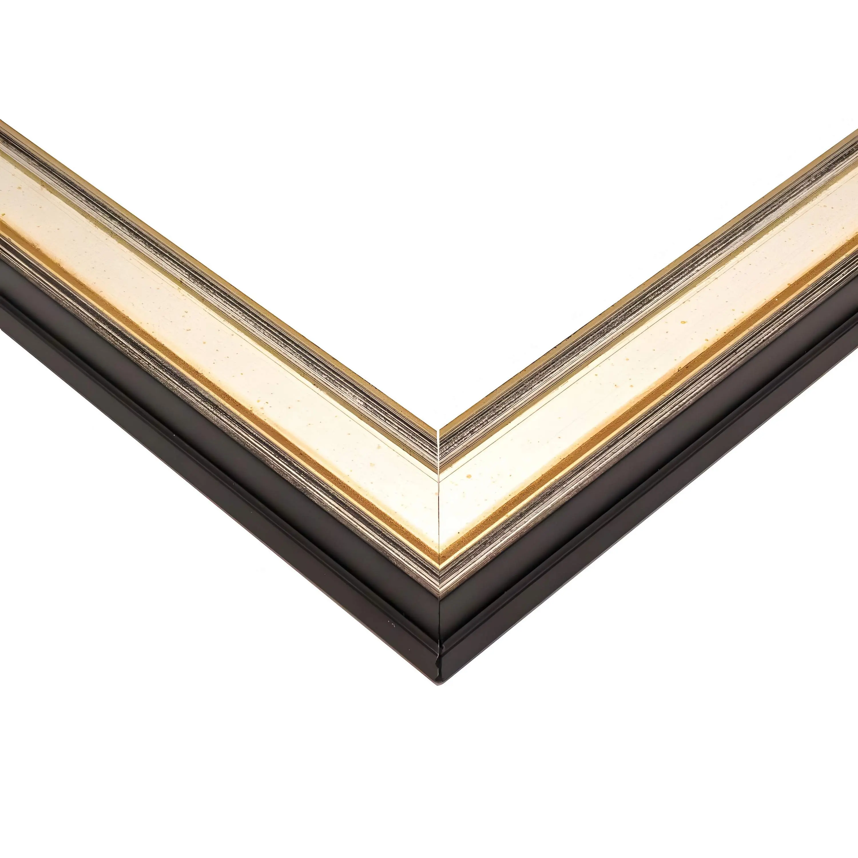 12x36 Refined Silver Picture Frame - UV Acrylic, Foam Board Backing, Hanging Hardware