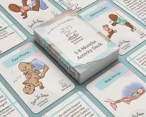 Baby Development Activity Cards, 5-8 Months