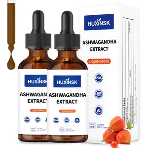 Ashwagandha Herbal Liquid Drops 60ml | Alcohol-Free Organic Adaptogen Supplement