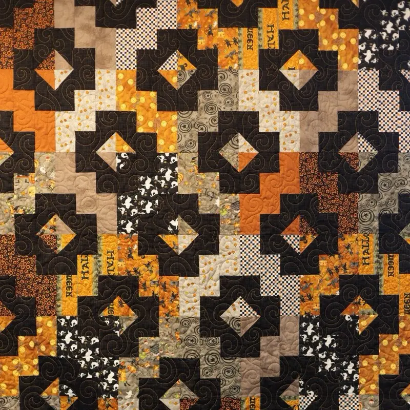 Spooky X Diamond Pop Quilt Kit