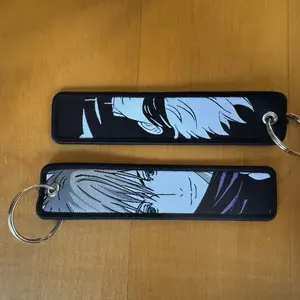 Jujutsu Kaisen Jet Tag Keychain - 5" Gojo / Itadori / Megumi
