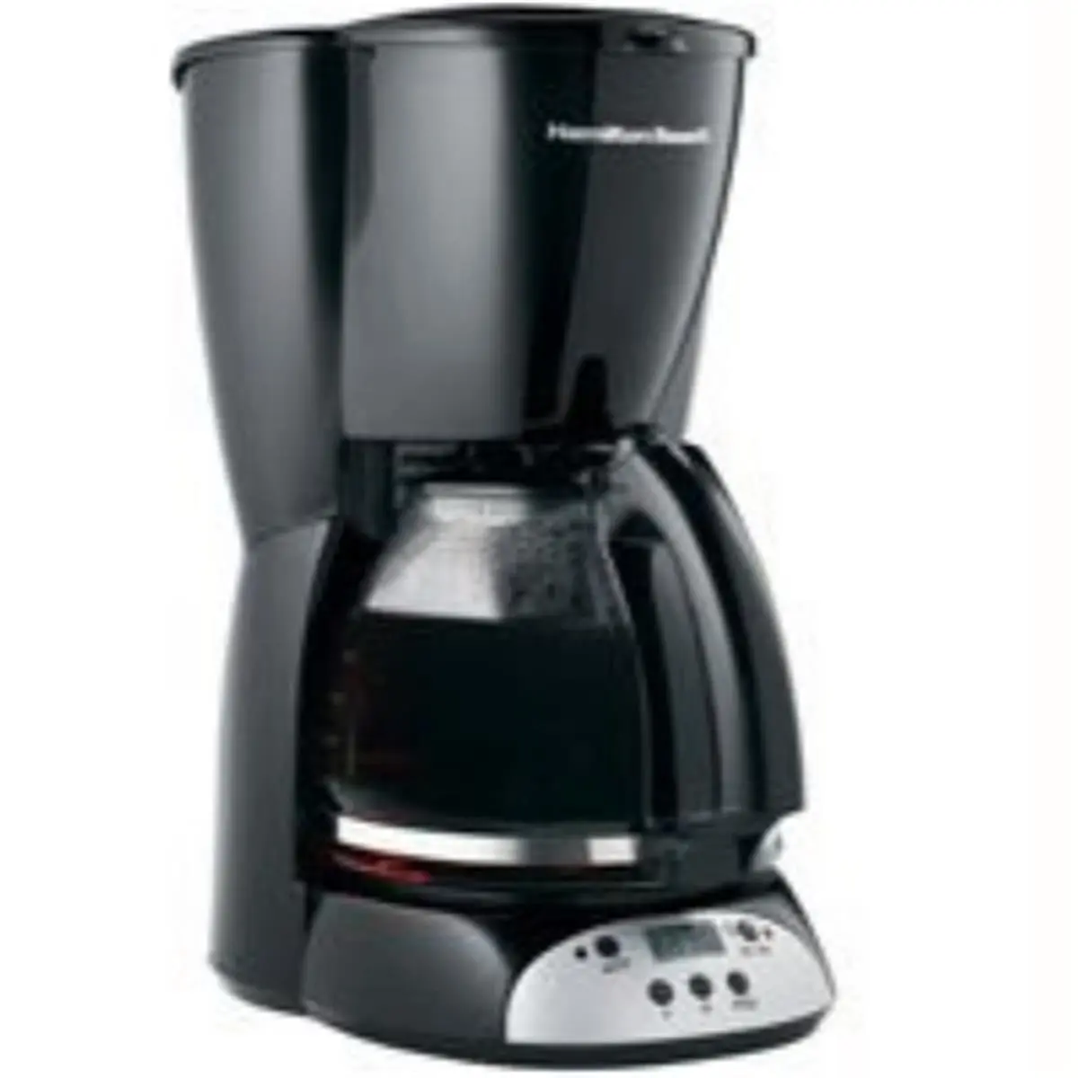 Hamilton Beach 49465 Automatic Digital Coffeemaker - 12-Cup Carafe, Programmable Timer, Digital Display, Pause Function, Dishwasher Safe Filter Basket, Crowd-Serving Kitchen Appliance