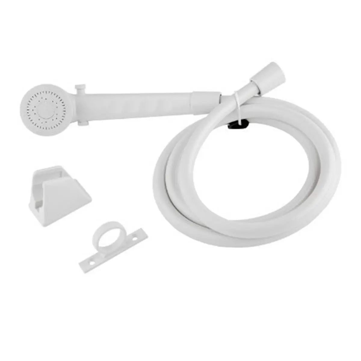 Dura Faucet DFTDF-SA130-WT RV Shower Head & Hose, White