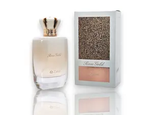Zakat Women's Floral Eau De Parfum, Rose Gold, 3.4 fl oz (100ml) - Agarwood, Oakmoss & Saffron Fragrance Notes (3 to 3.9 fl oz Women Perfumes)