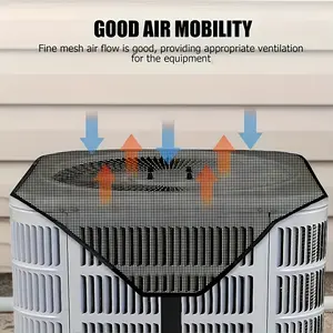 Universal Outdoor Air Conditioner Protective Cover, Central AC Outdoor Unit Cover & Indoor AC Dust Cover, Durable Waterproof Sunproof Air Conditioner Guard, Dustproof Cover, Air Conditioner Covers