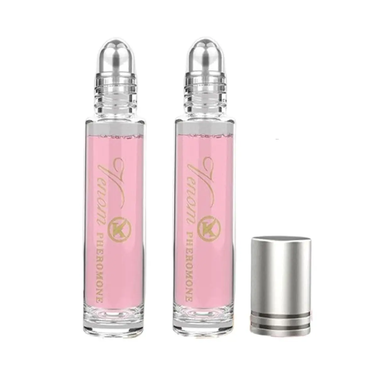 Women Pheromone Perfume - 2 pcs Phero Perfume Long-lasting and Addictive Personal Roll-on Pheromone Perfume Cologne Oil Fragrance for Women to Attract Men