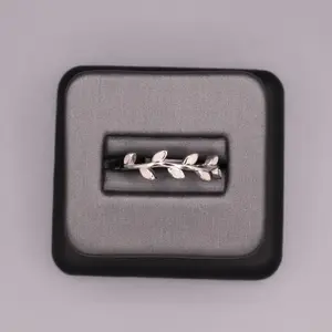 Sterling Silver Stone Ring - Opal Vines