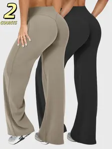 Women's Outdoor Sport Wide Leg Pants Set, Loose Fit, Casual Daily Wear, Commute, Outdoor Activities, Multi-Scene Clothing