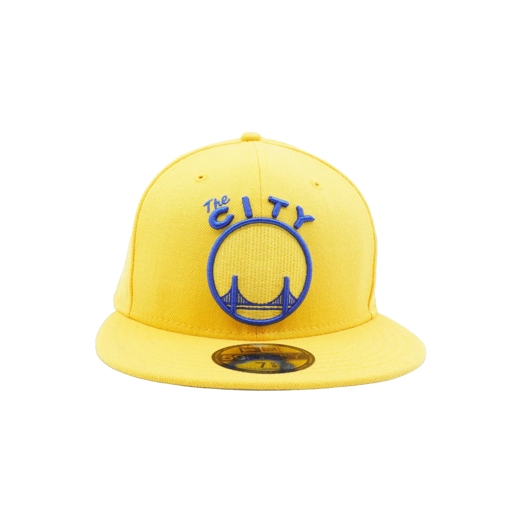 59FIFTY Golden State Warriors Classic Wool Fitted Hat "Yellow / Gray - Under Brim" NE1108
