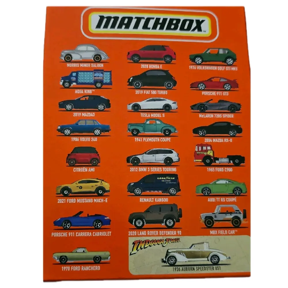 Matchbox Collectible Model Car - Factory Sealed Box, Assorted Die Cast Vehicles (1 Car Per Purchase)