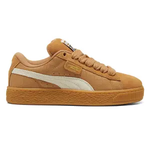 PUMA Womens Suede Xl Elevated Lace Up Sneakers Shoes Casual - Brown