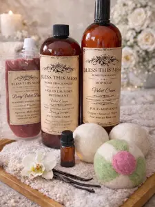 Premium Laundry Kit- Liquid & Powder Detergent with Dryer Balls