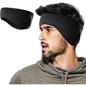 Unisex Adult Fleece Sports Headband - Cold Weather Ear Covers for Skiing, Running, Winter Outdoor Activities, Sports Headbands