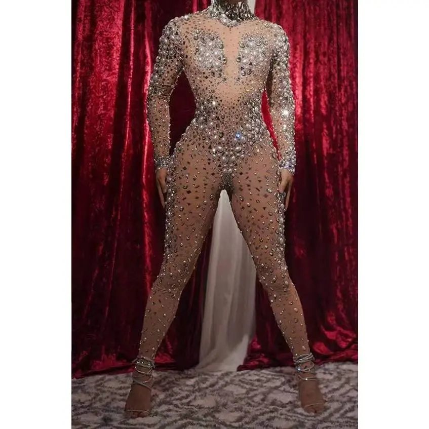 Pearl Demi White and Nude Lycra Non See-Through