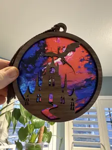 Castle Suncatcher for Sunny Window Castle Suncatcher for Sunny Window