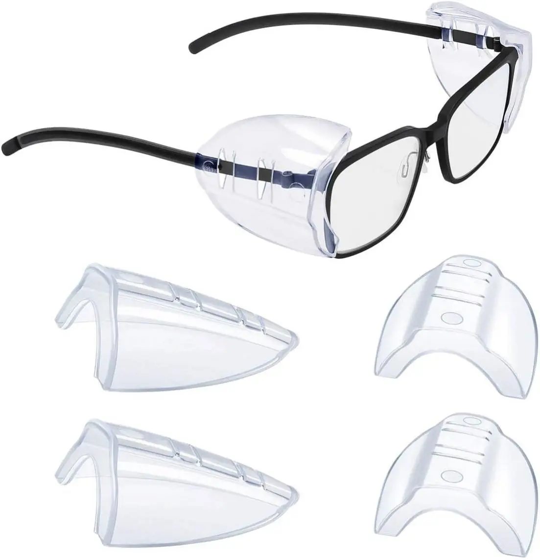 2/4/6/10 Pairs Glasses Side Shields For Eyeglasses,Side Shields For Prescription Glasses