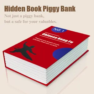 Keep Your Valuables Hidden & Secure with This Book-Shaped Safe – Combination Lock Piggy Bank, No Assembly Required, Great for Storing Cash, Coins and Small Jewelry. fathersdaygift