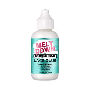 Meltdown Extreme Hold Lace Bond [100ml] - Strong Non-Toxic Fragrance-Free Gel Glue for Wigs Hair Replacement Weft Compact Gentle Haircare Waterproof & Sweat Resistant
