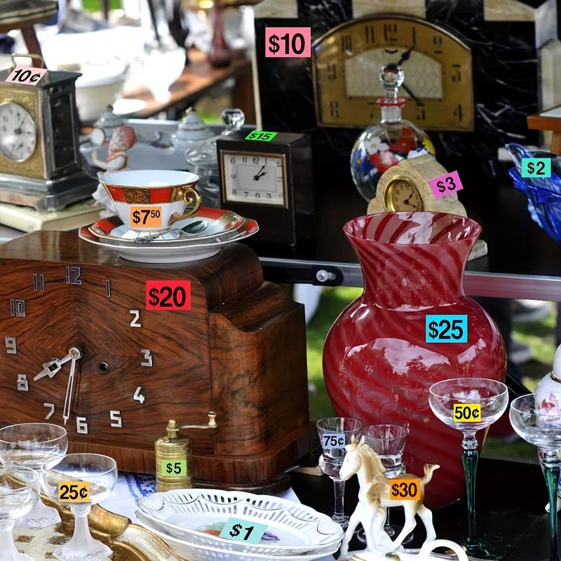 4200 Pcs Polka Dot Matte Self-Adhesive Price Tags Stickers Disposable Pricing Labels for Garage Sales Flea Markets  Yard Sales High Quality Matte Paper with Strong Adhesive Backing