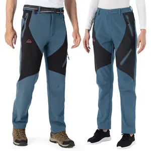 YSENTO Men's and Women's Snow Pants Waterproof Insulated Fleece Thermal Ski Hiking Snowboard Pants Breathable Material High Waisted Joggers