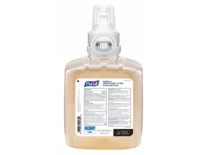 Unscented,  Foam,  Hand Soap,  1250mL,  Cartridge,  Cleanse AntiBac,  PK 2
