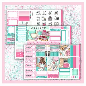 Hobonichi Cousin Weekly Sticker Kit - Baking Class - Planner Stickers