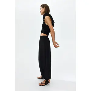 H&M Tie-detail balloon trousers