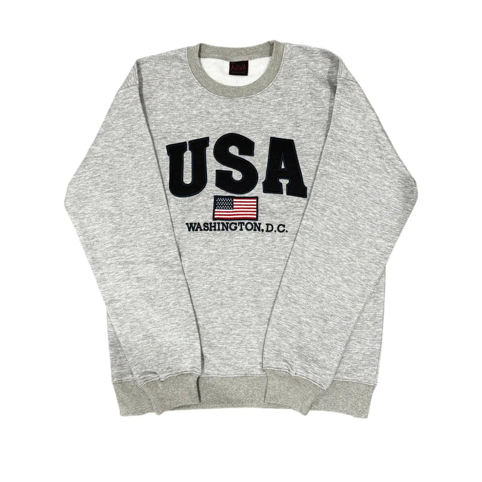 USA Washington DC Classic Unisex Crewneck Sweater in Cotton Material