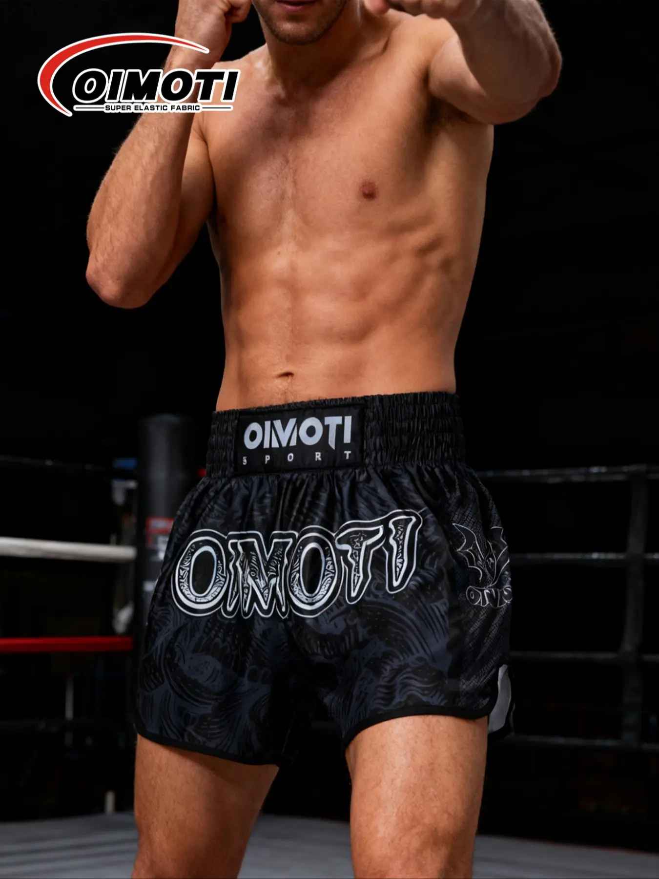 Hot New Boxing Pants, Loose-Fit Breathable Quick-Dry Fitness Shorts, High-Waisted Men's Running Gloves, Plus Size Sportswear for All Seasons, Breathable Printed Shorts, Elastic Sporty Shorts, Activewear Shorts, Athletic Wear Shorts