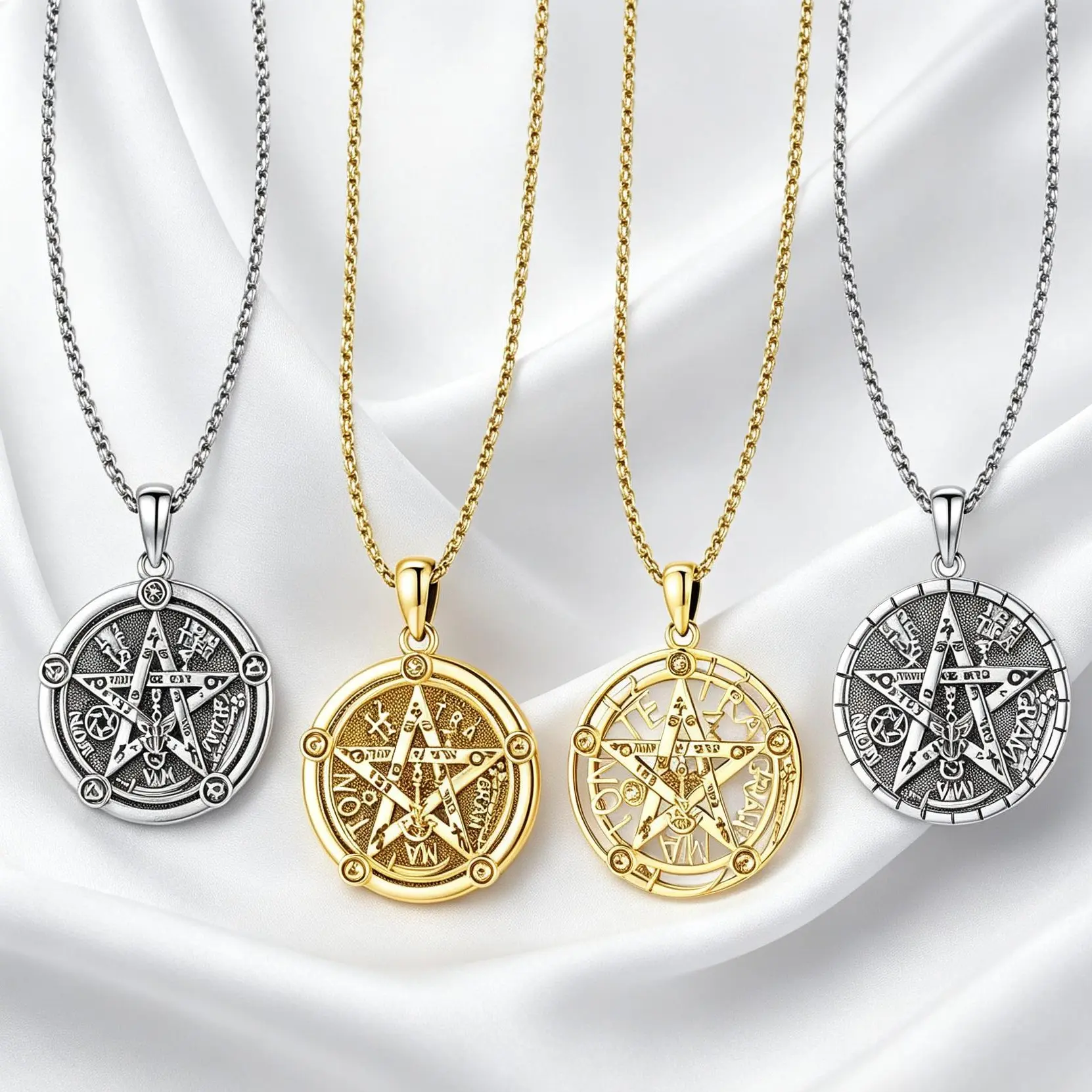 Brighthive Tetragrammaton Necklace for Adults, 925 Sterling Silver Jewelry Pendant, Meaningful Halloween Gift for Men & Women, Birthday, Anniversary Gift, Spiritual Jewelry, Christmas, Unisex, Symbolic, Elegant, Meaningful Gift