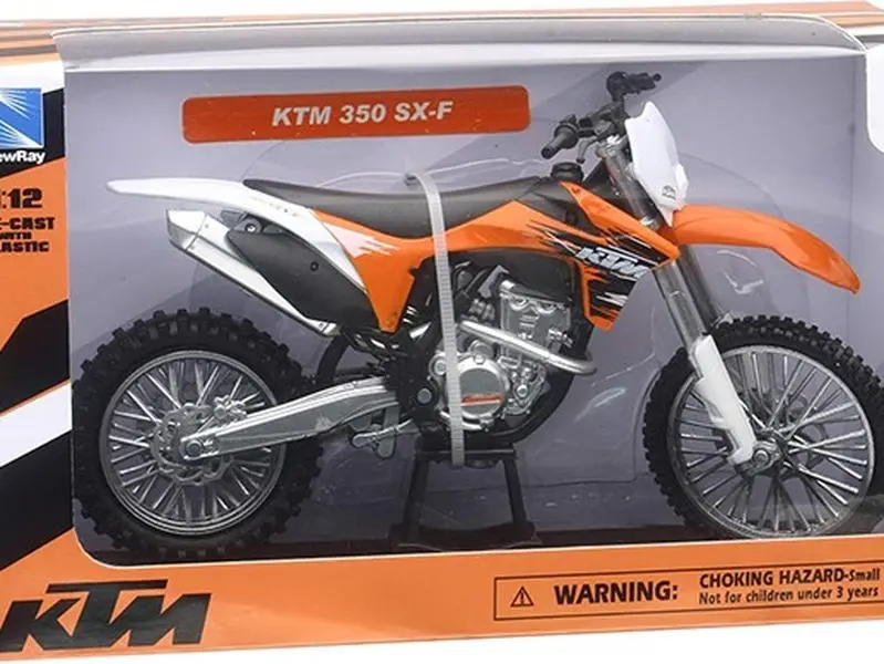 New Ray 1:12 scale KTM 350SX-F die cast dirt bike model
