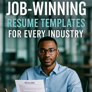 Job-Winning Resume Templates – Printed Access Card (Ships to You)