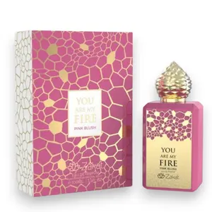 Zakat Parfums | You Are My Fire | Pink Blush | Eau De Parfum | Unisex Fragrance | 100 ML | Black Currant - Raspberry & Strawberry Notes
