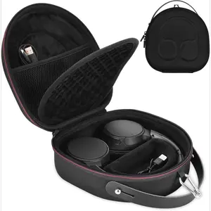 X-SBB05  EVA Hard Case Compatible with JBL Tune 710BT / 720BT / 770NC, and Sony WH-CH710N/WH-CH720N/WH-CH702N Noise Canceling Wireless Headphones, Premium Travel Protective Storage Bag - Black