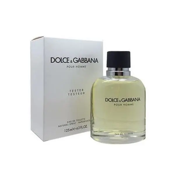 Dolce & Gabbana Pour Homme 125ml EDT for Men (TESTER) Fragrances And Perfumes Edt Cologne