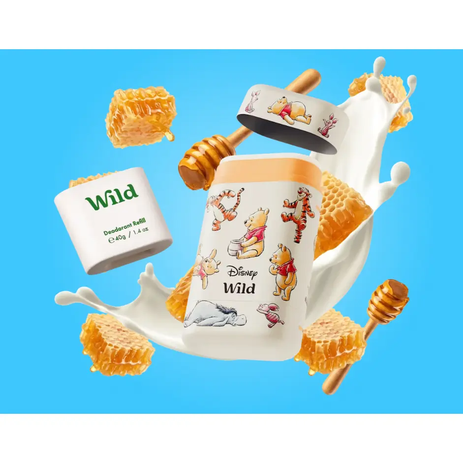 Limited Edition Winnie The Pooh Deo Case + 3 Milk & Honey Refills